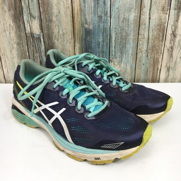 Asics Gel GT-1000 Lace Up Running Shoes - Picture 2 of 8